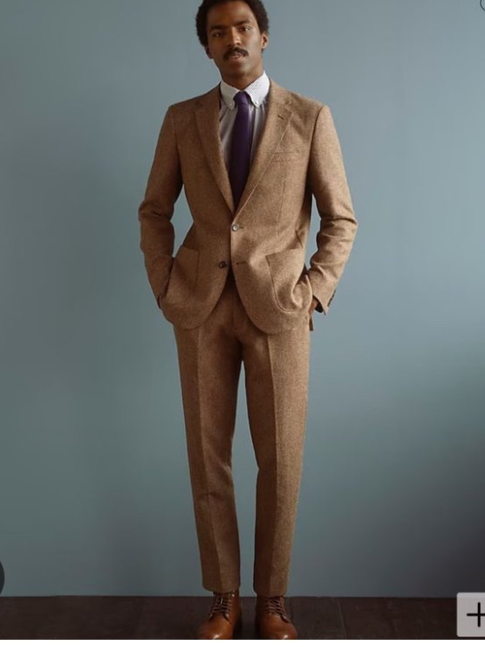 J. Crew Brown Wool Dress Pants